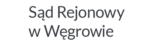 Sąd rejonowy w Węgrowie